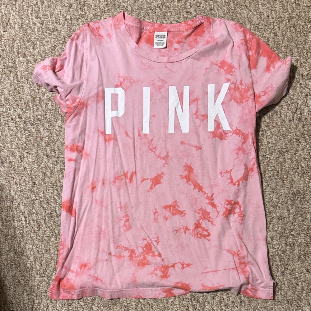 Victoria's Secret Pink Tie-Dye Top